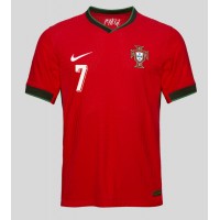 Portugal Cristiano Ronaldo #7 Hemmatröja EM 2024 Korta ärmar